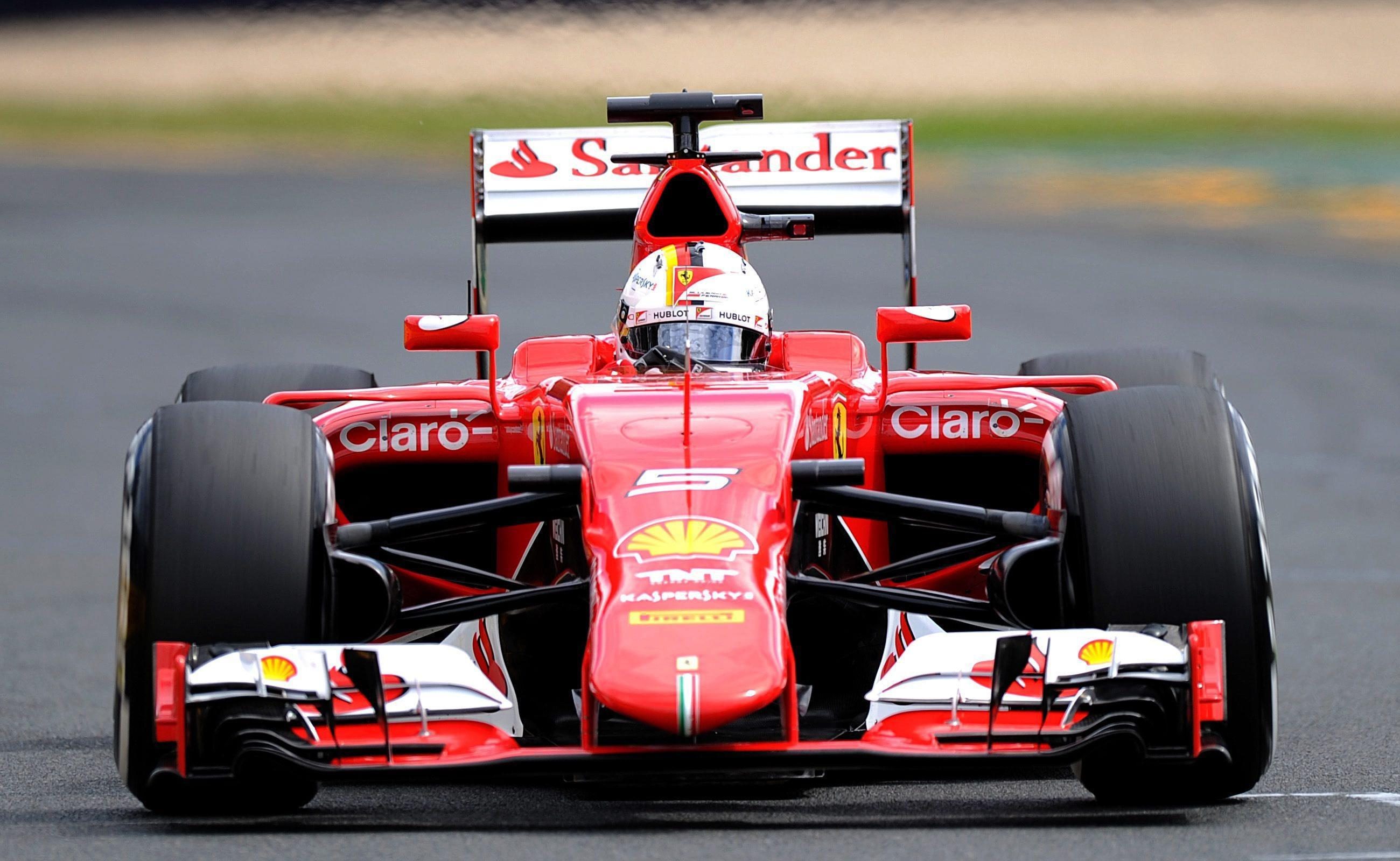 Ferrari 2015, a bordo Sebastian Vettel (Ansa)