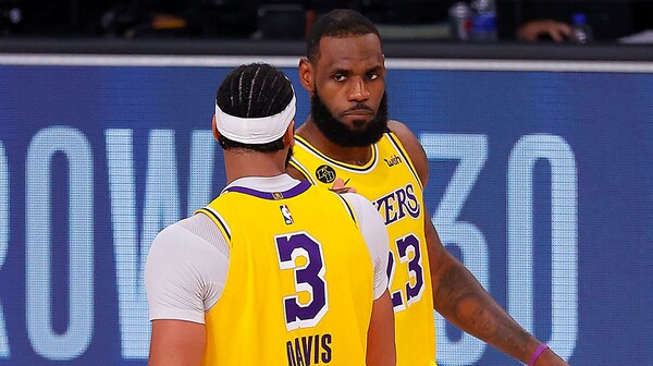 Lakers LeBron Davis