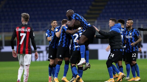 I festeggiamenti dell'Inter