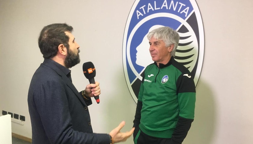 Intervista eslusiva di Andrea Riscassi per Rai Sport a Gian Piero Gasperini