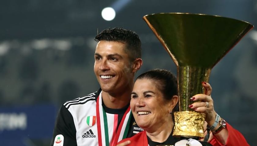 Cristaino Ronaldo e Dolores Aveiro