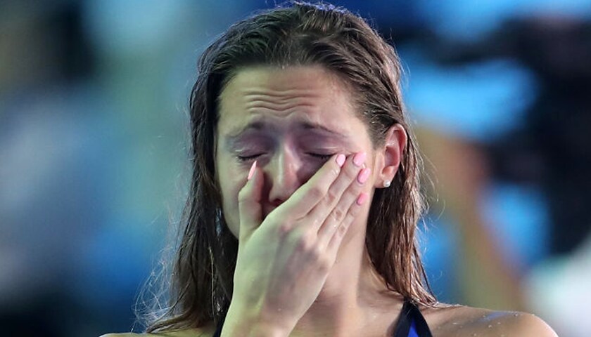 La nuotatrice ungherese Boglarka Kapas