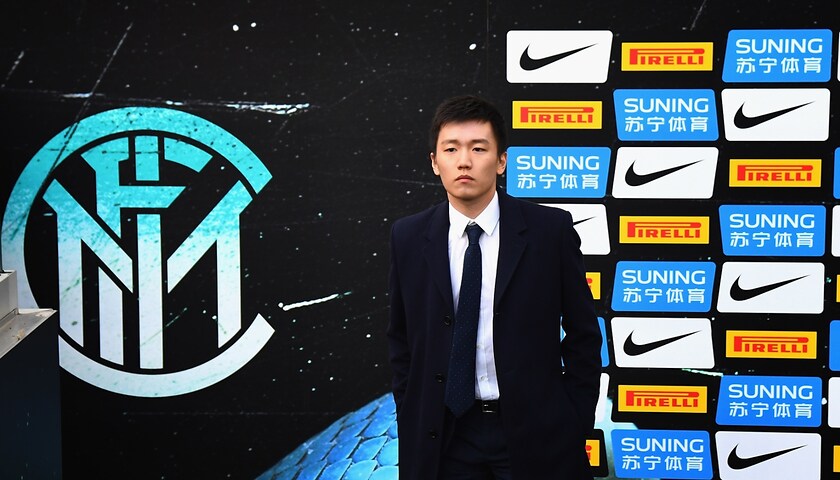 il presidente dell' Inter Steven Zhang