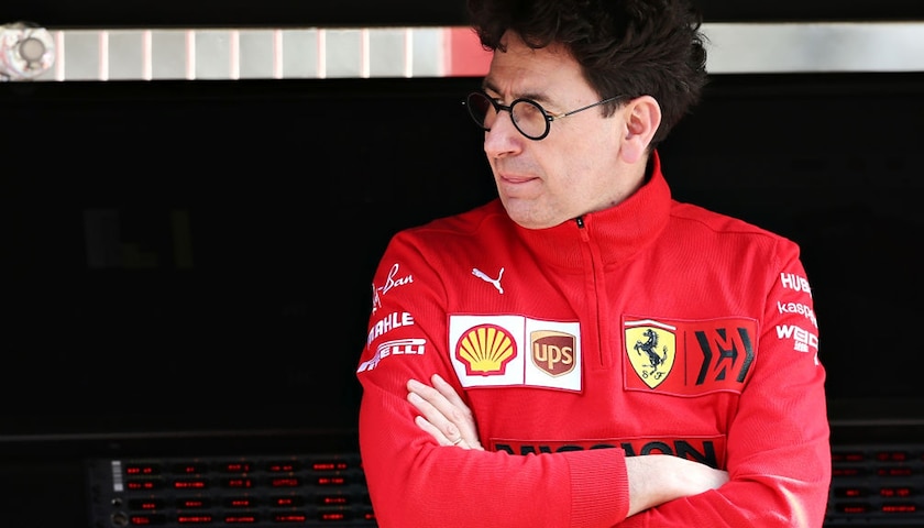 Mattia Binotto team principal Ferrari
