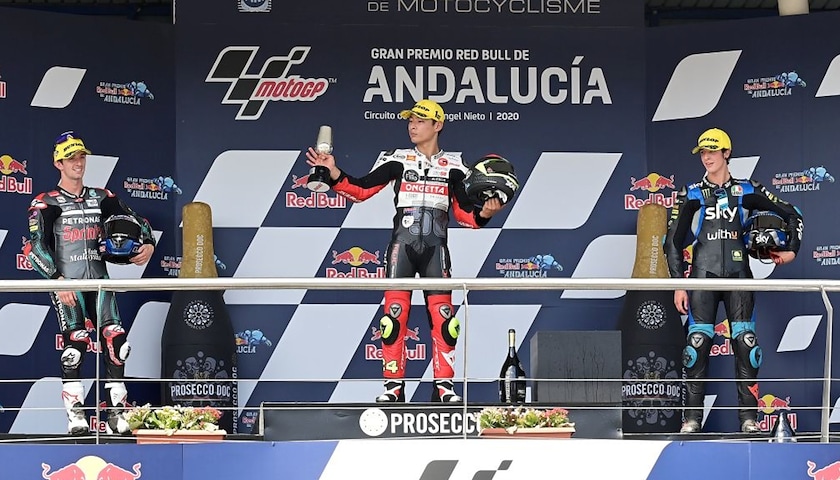 Moto 3: il giapponese Tatsuki Suzuki vince il Gp d'Andalusia 