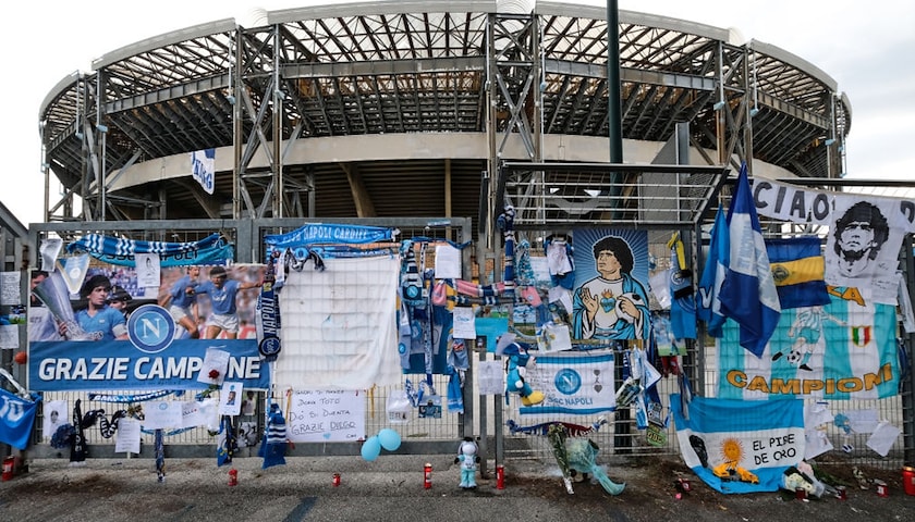 L'ex San Paolo, ora Stadio Diego Armando Maradona