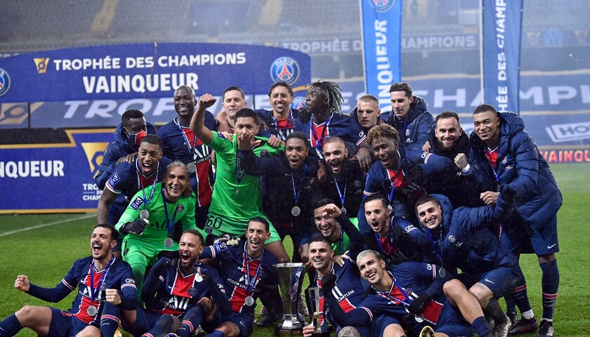 Psg vince Supercoppa Francia